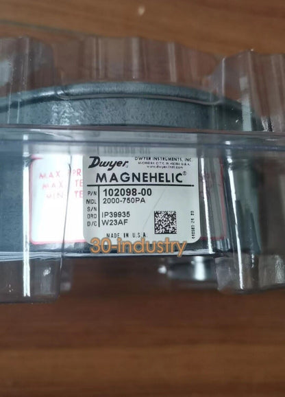 Macrohelic 2000 Differential Pressure Gauge 0-500 Pa - New Model - MACROHELIC