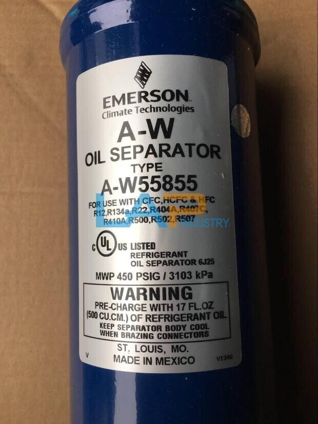 new 1PCS  FOR EMERSON Oil Separator AW-55855 16mm AW55855 A-W55855