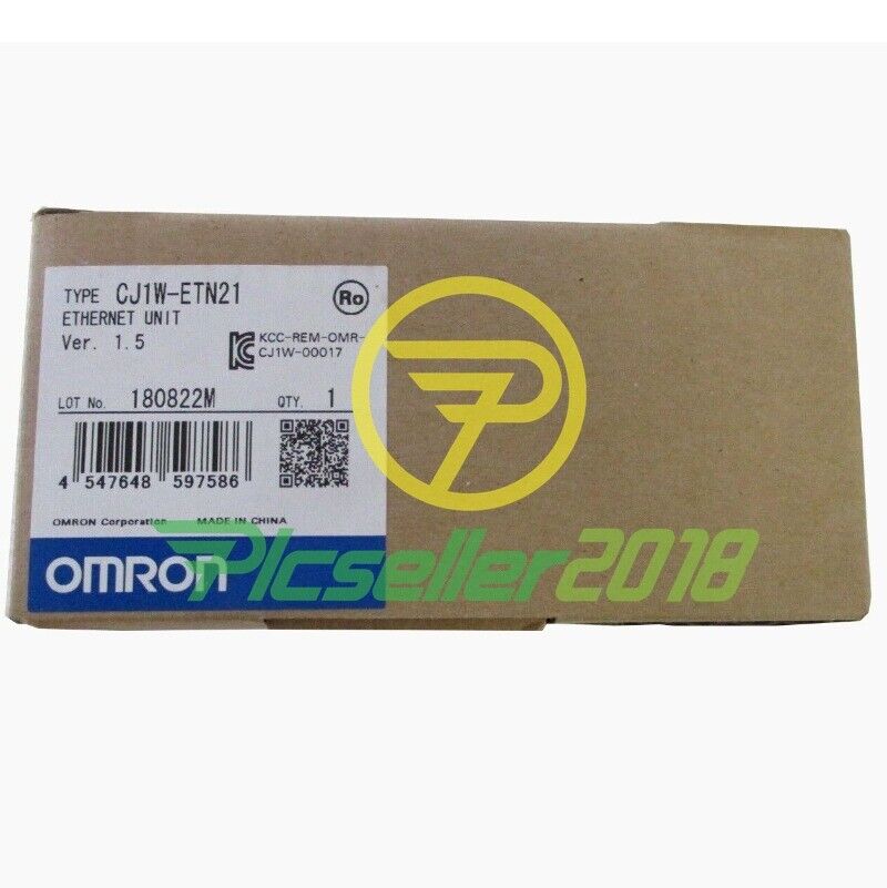 new Omron CJ1W-ETN21 (CJ1WETN21) Processor/Controller