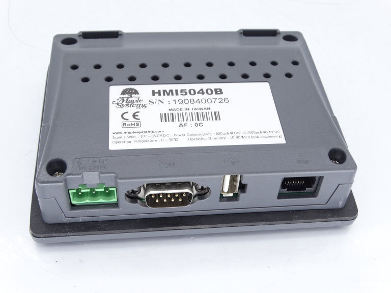 MAPLE SYSTEMS HMI5040B - HMI Panel with 1024x500 Resolution and 2ms Response Time - MAPLE SYSTEMS
