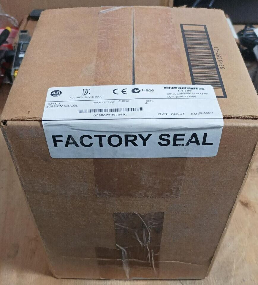 1PC ALLEN BRADLEY 1783-BMS10CGL SER A ETHERNET SWITCH NEW IN BOX - ALLEN BRADLEY