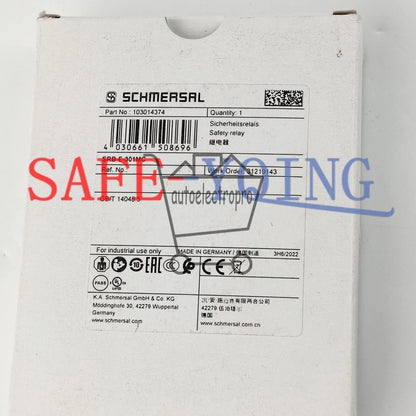 1PCS SCHMERSAL SRB-E-301MC Safety Relay
