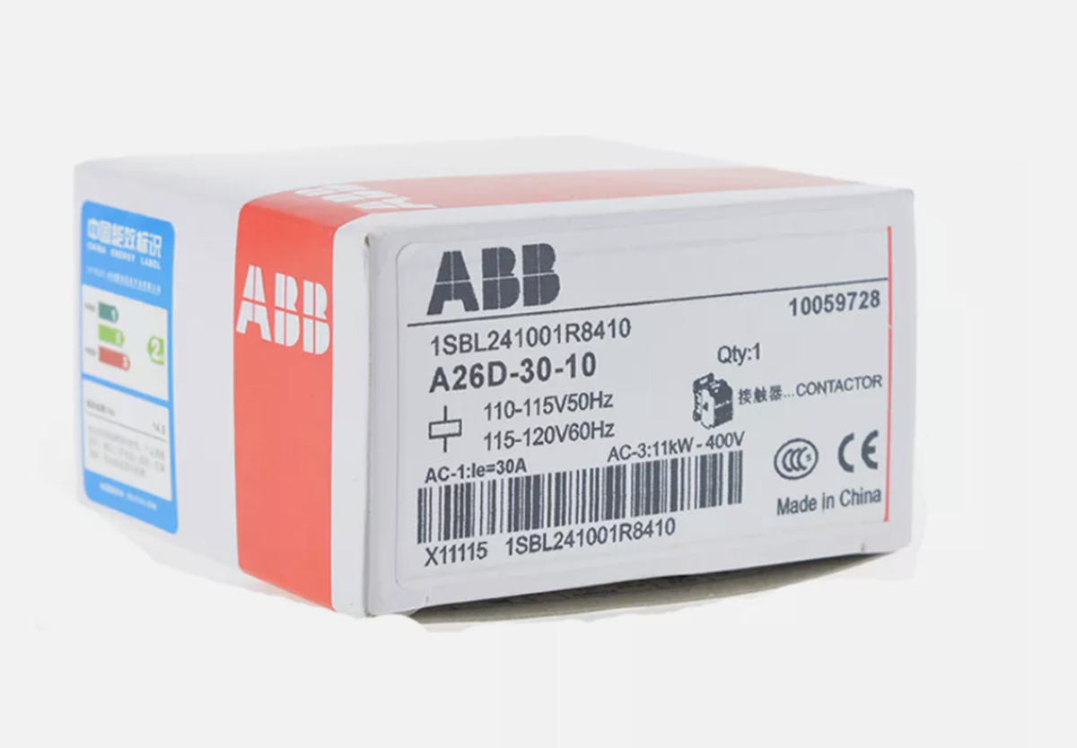 ABB A26D-30-10 110V AC Contactor - ABB