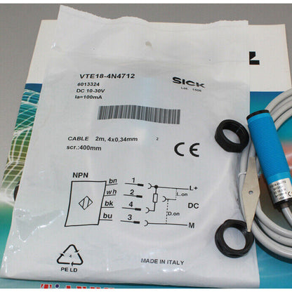 New SICK VTE18-4N4712 Proximity Switch Fast - SICK