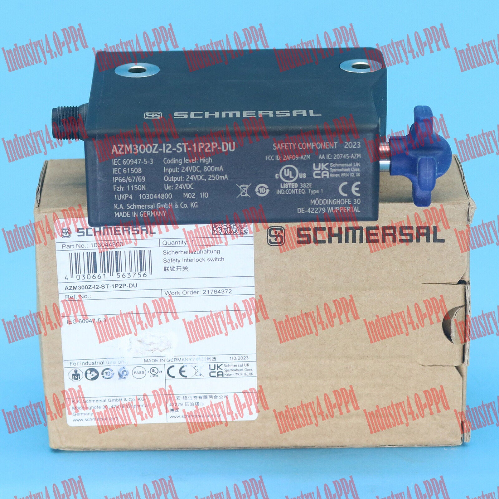 new 1PC  SCHMERSAL AZM300Z-I2-ST-1P2P-DU safety switch fast SCHMERSAL