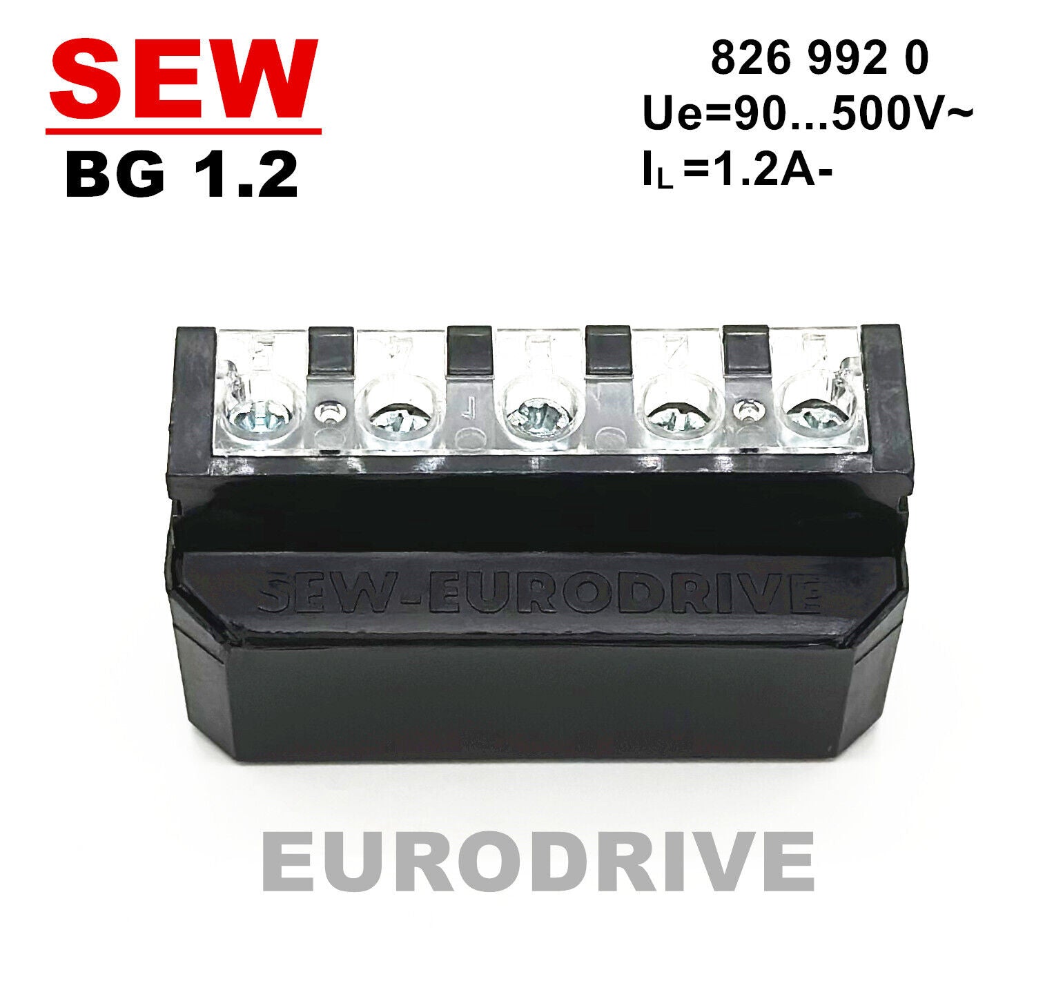 new  SEW-EURODRIVE Typ BG1.2 8269920 90...500V~ 1.2A- Brake Rectifier Module