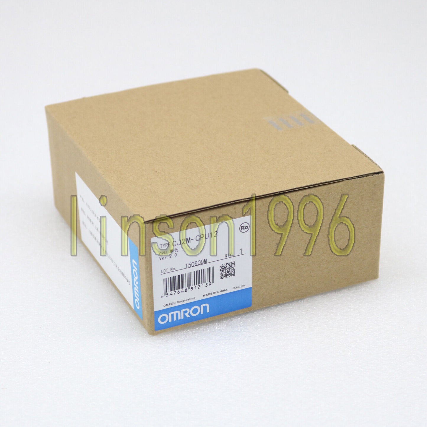 Omron CJ2M-CPU12 PLC 1-Year Warranty - OMRON