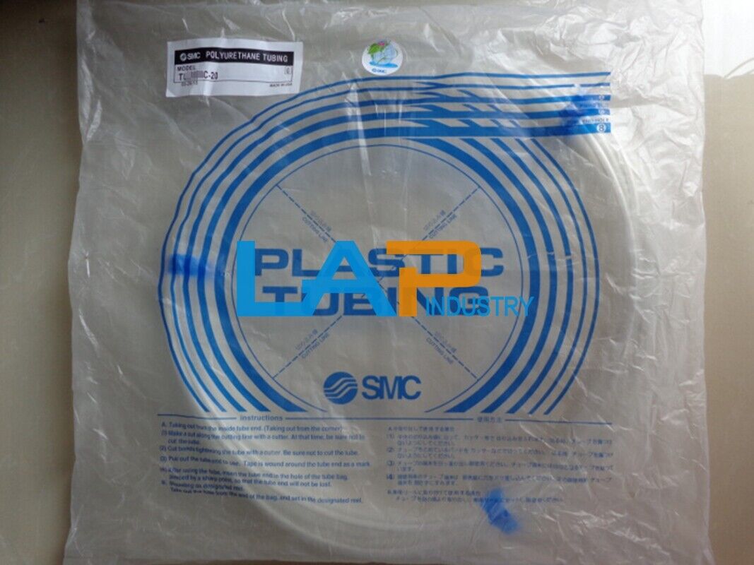 SMC TU1065C-20 Polyurethane Tube Pneumatic Clear Air Hose 20m - SMC