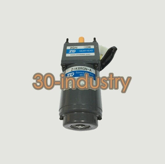 ZD 2IK6RGN-A Gear Motor 6W 110V with Multiple Voltage Options - ZD