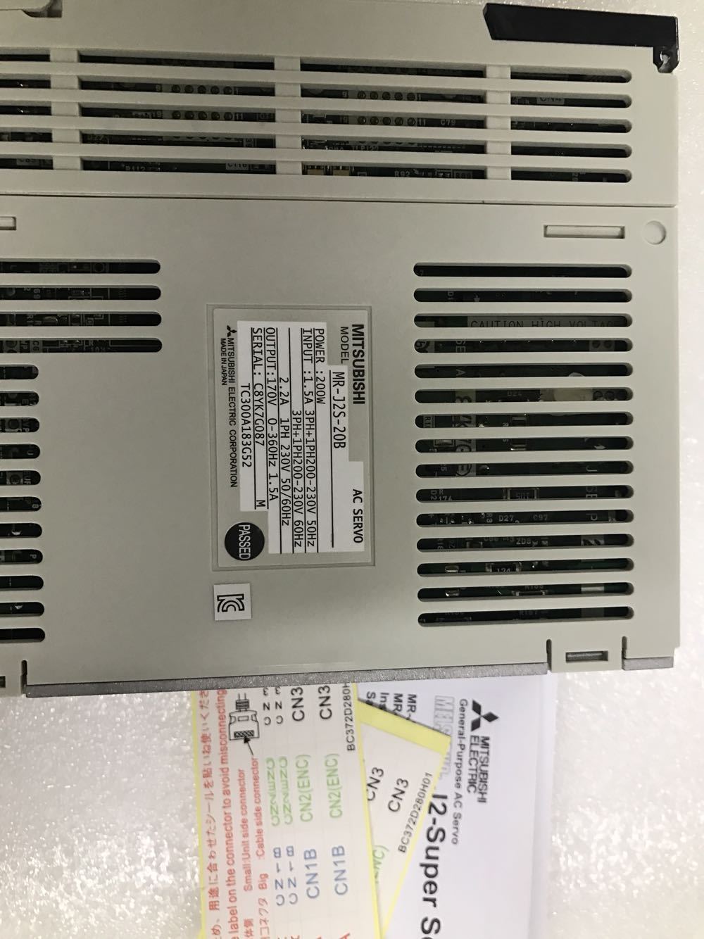 new 1PC MITSUBISHI AC SERVO DRIVER MR-J2S-20B MRJ2S20B - MITSUBISHI