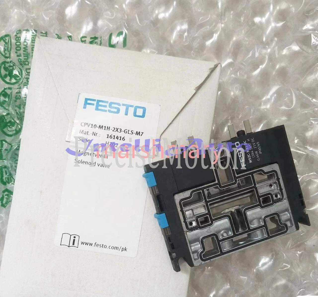 1Pcs FESTO CPV10-M1H-2X3-GLS-M7 161416 Solenoid Valve -