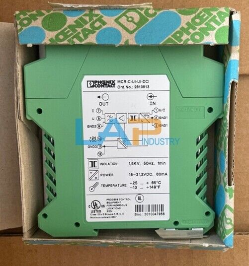 Phoenix Contact MCR-C-UI-DCI Isolation Amplifier 1.5kV, 2810913 - PHOENIX CONTACT