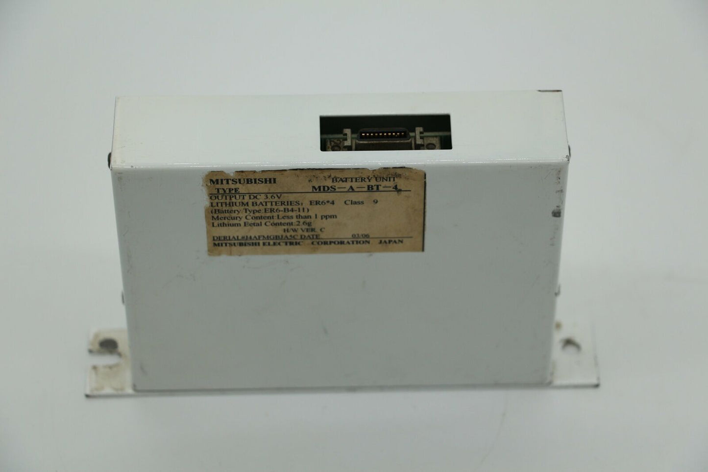 Mitsubishi Battery Unit MDS-A-BT-4 Used in Good Condition - MITSUBISHI