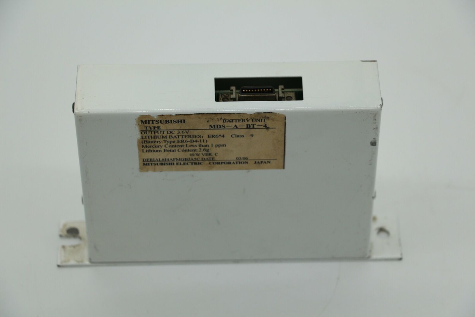 Mitsubishi Battery Unit MDS-A-BT-4 Used in Good Condition - MITSUBISHI