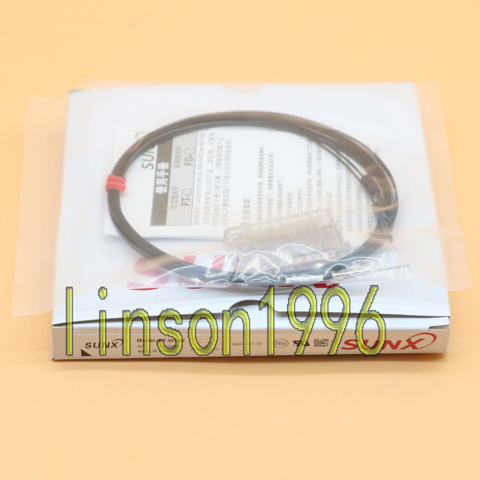 1PC Fiber Optic Sensor for Panasonic/SUNX FT-WV42 - PANASONIC