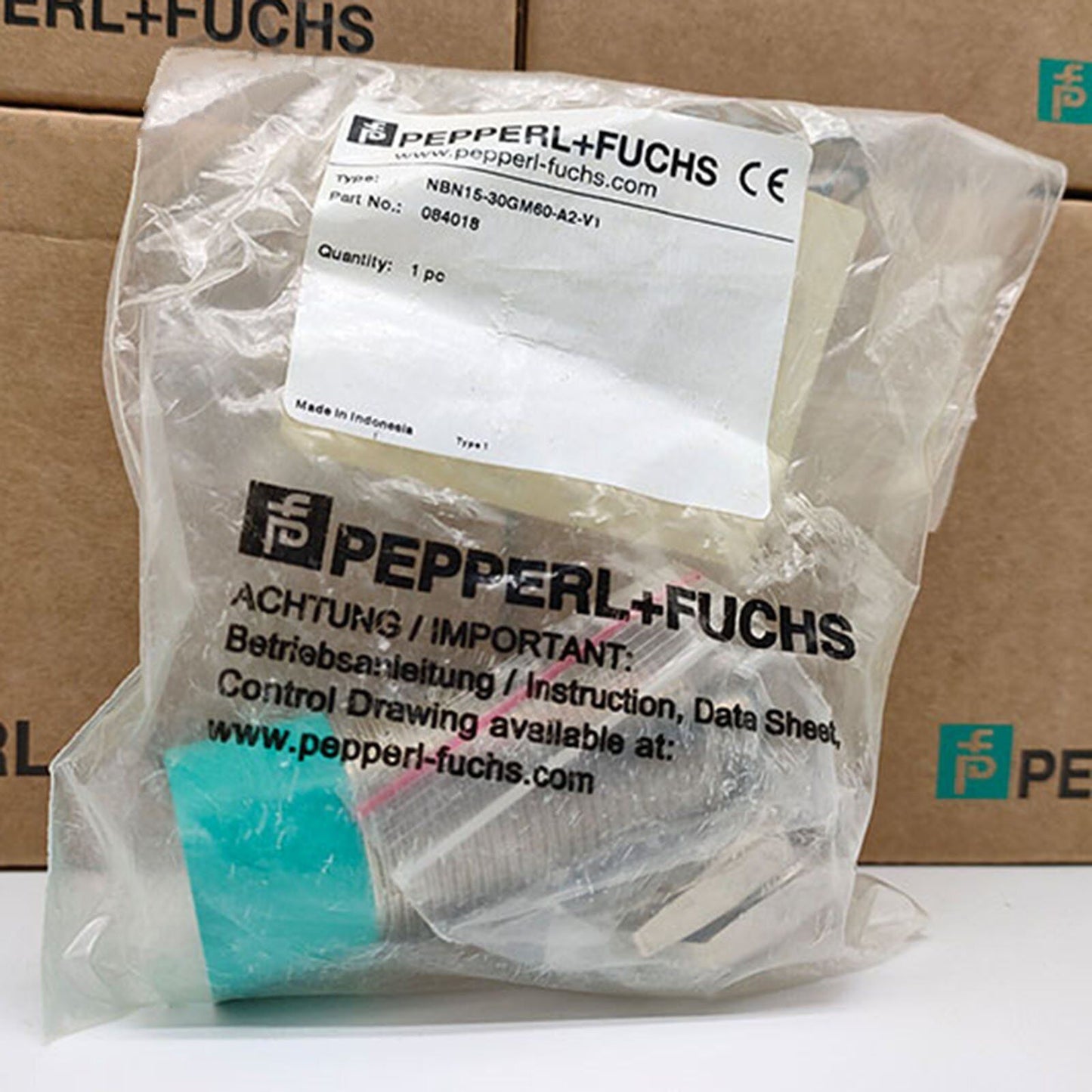 Pepperl+Fuchs NBN15-30GM60-A2-V1 Proximity Switch Sensor - PEPPERL+FUCHS