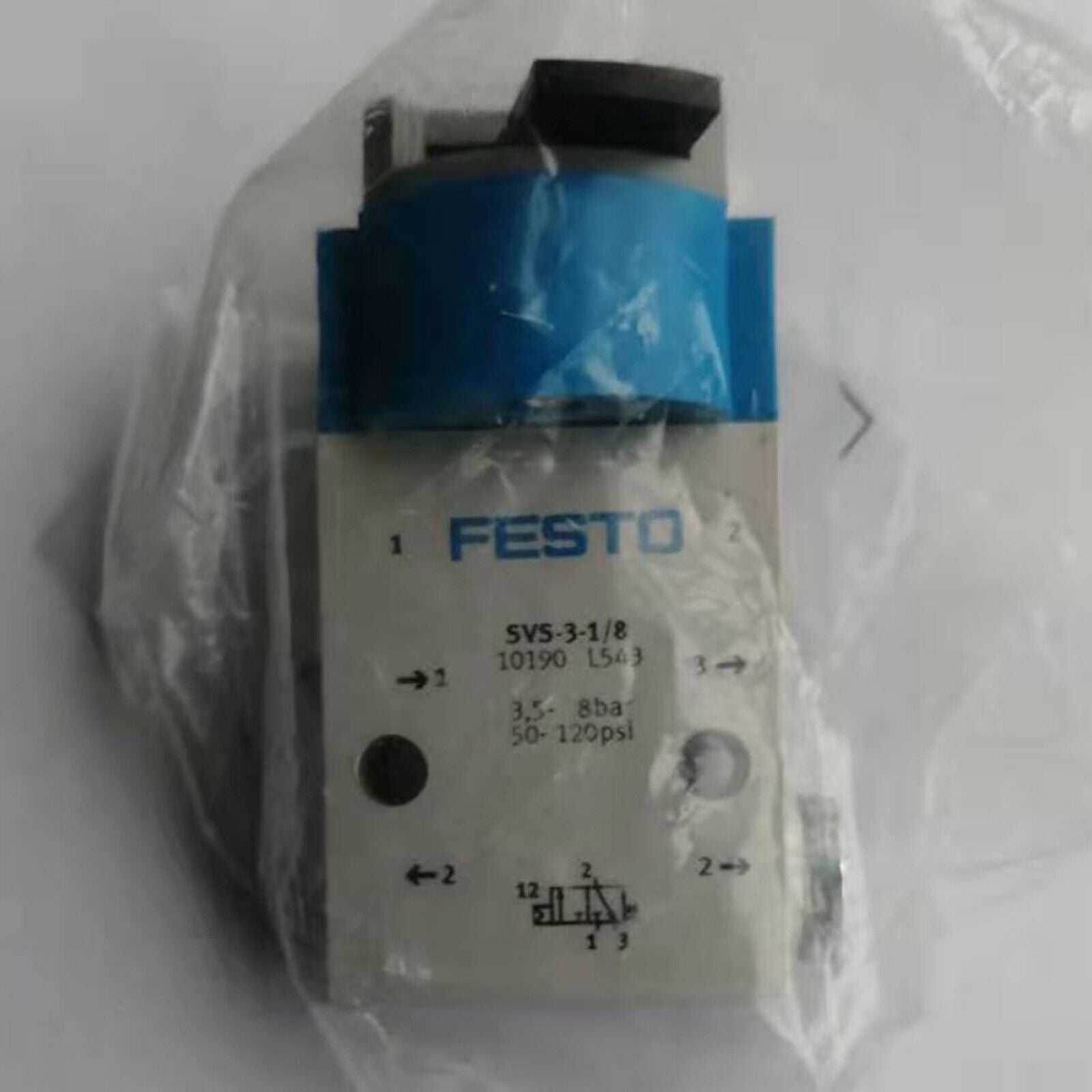 FESTO SVS-3-1/8 10190 Basic Valve - FESTO