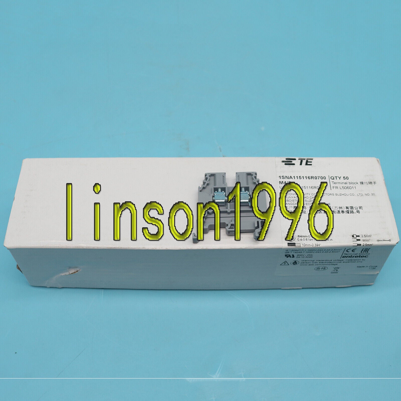 new  ABB 50pc 1SNA115116R0700 Entrelec SNA Series 800V Fast ABB