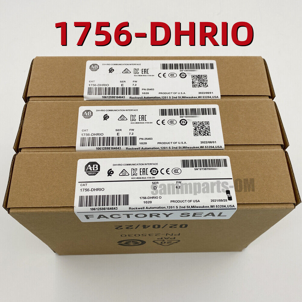 Allen-Bradley Controllogix DH Plus RIO Comms Module AB 1756-DHRIO NEW Sealed - ALLEN-BRADLEY