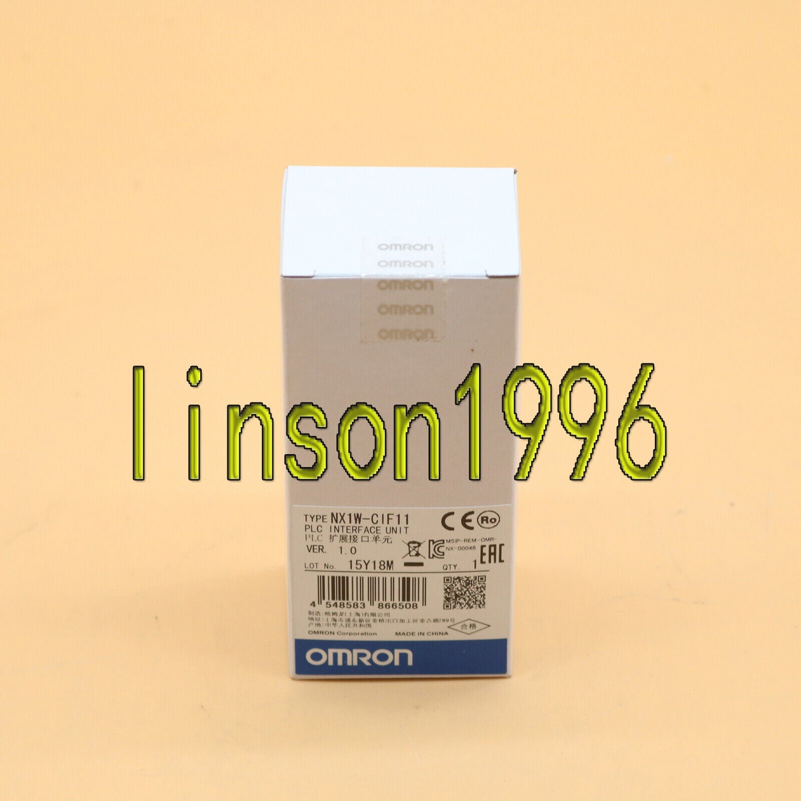 new ONE Omron NX1W-CIF11 Extended interface unit - OMRON