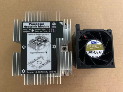 new Lenovo SR650 Heatsink 01KP655 + Fan 01KP692