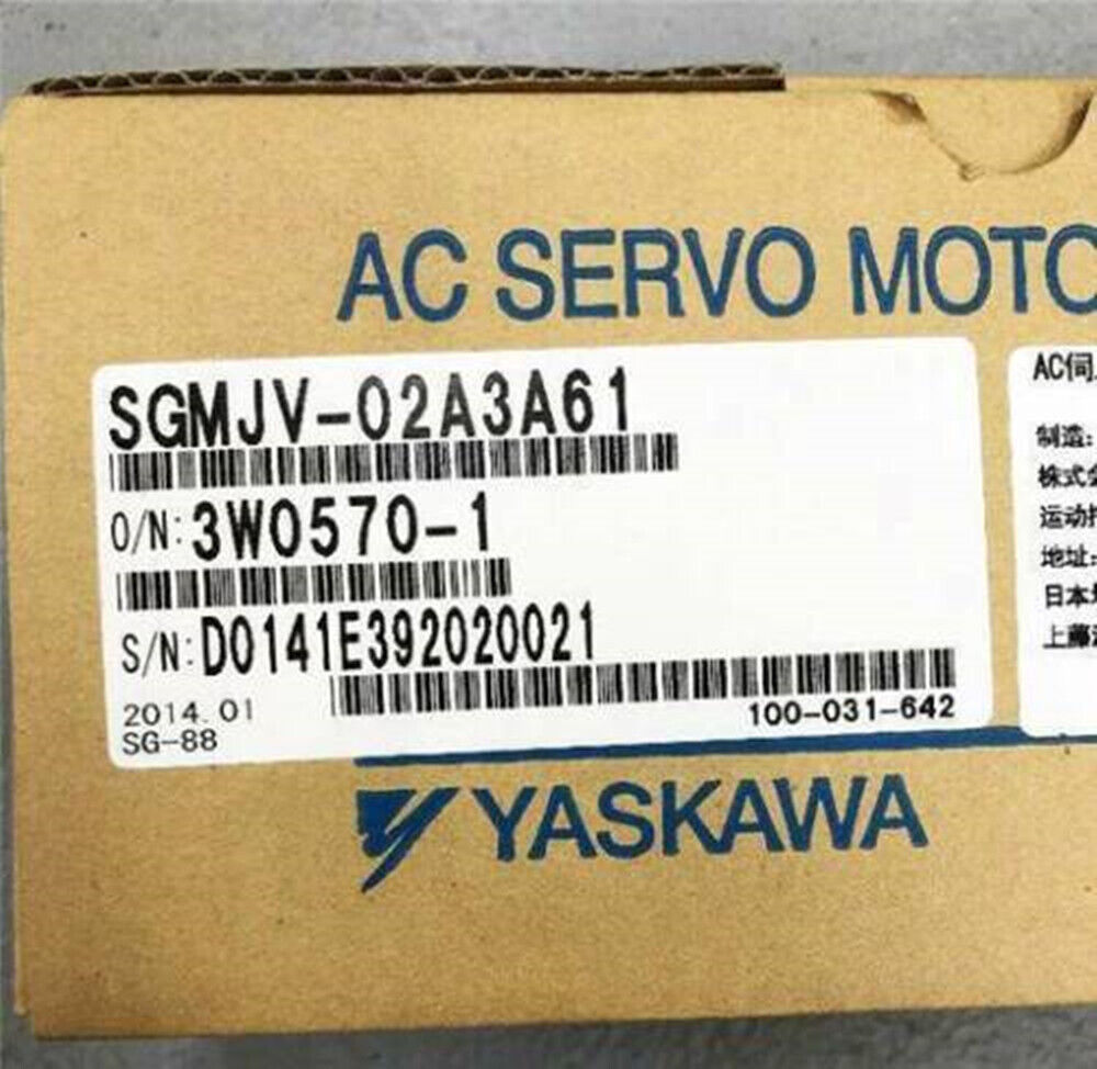 New 1PC Yaskawa SGMJV-02A3A61 Servo Motor | High-Performance Automation Solutions - YASKAWA