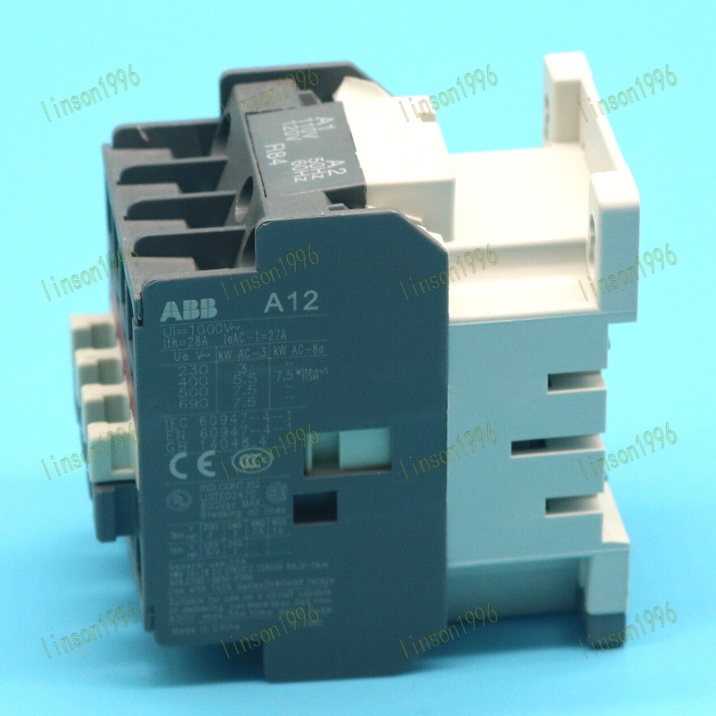 ABB A12-30-10 3 Pole Contactor 110V 5.5KW - ABB