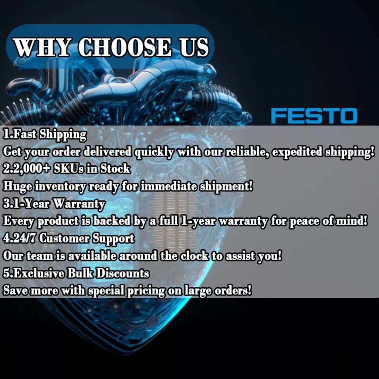 Festo 9199 VL-5-1/4 Pneumatic Valve #E