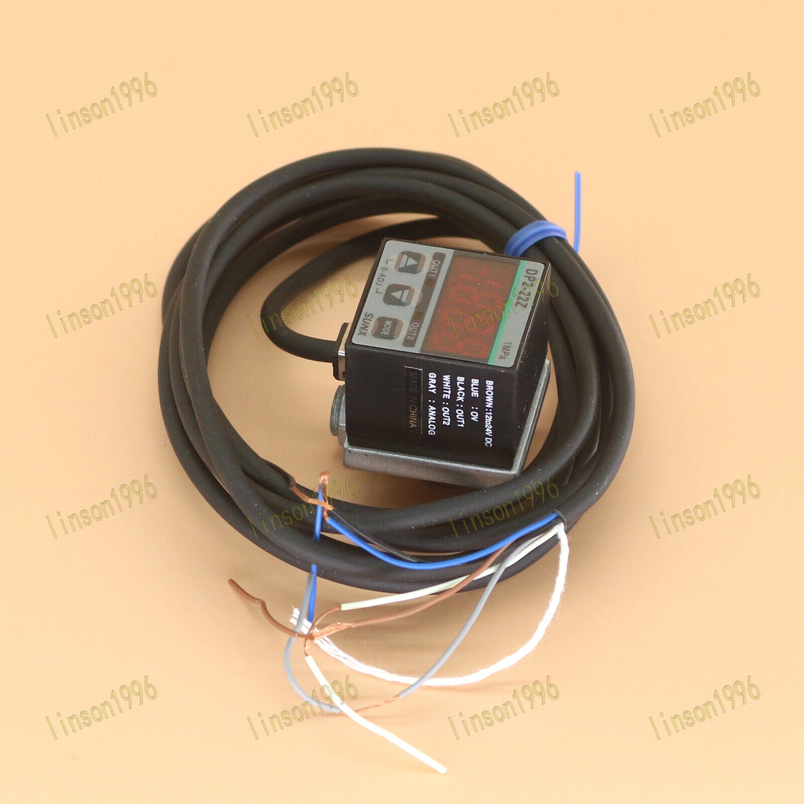 1PC Panasonic SUNX Pressure Sensor DP2-22Z - PANASONIC
