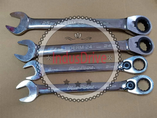 Ratchet Spanner Set BOERM704 Blue Point 21 22 24 25mm