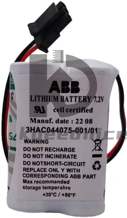 2x for Robot CPU TA521 HAC16831-1 3HAC044075-001/01 7.2V SMB Battery