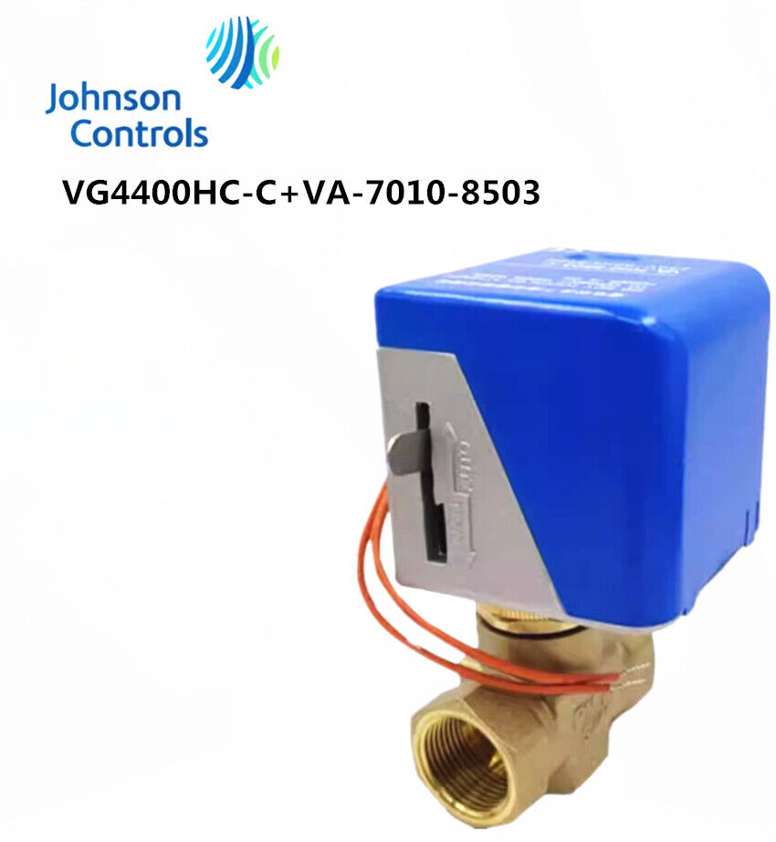 new 1set Johnson VG4400HC-C DN25 + VA-7010-8503 Fan Coil Area Control Valve - JOHNSON