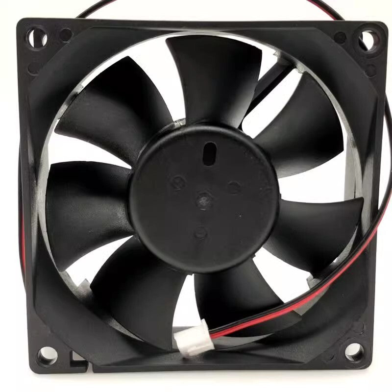 1PCS YTD248025B 8025 DC24V 0.35A 8CM 2-pin silent cooling fan