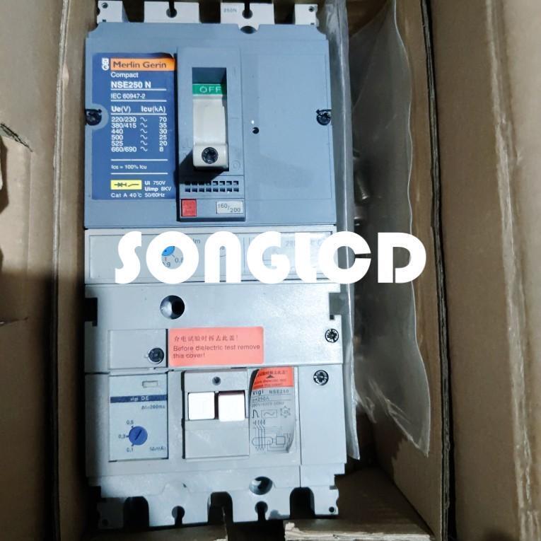 New NSE250N3200EL 3P Circuit Breaker 200A - Reliable Protection - NSE