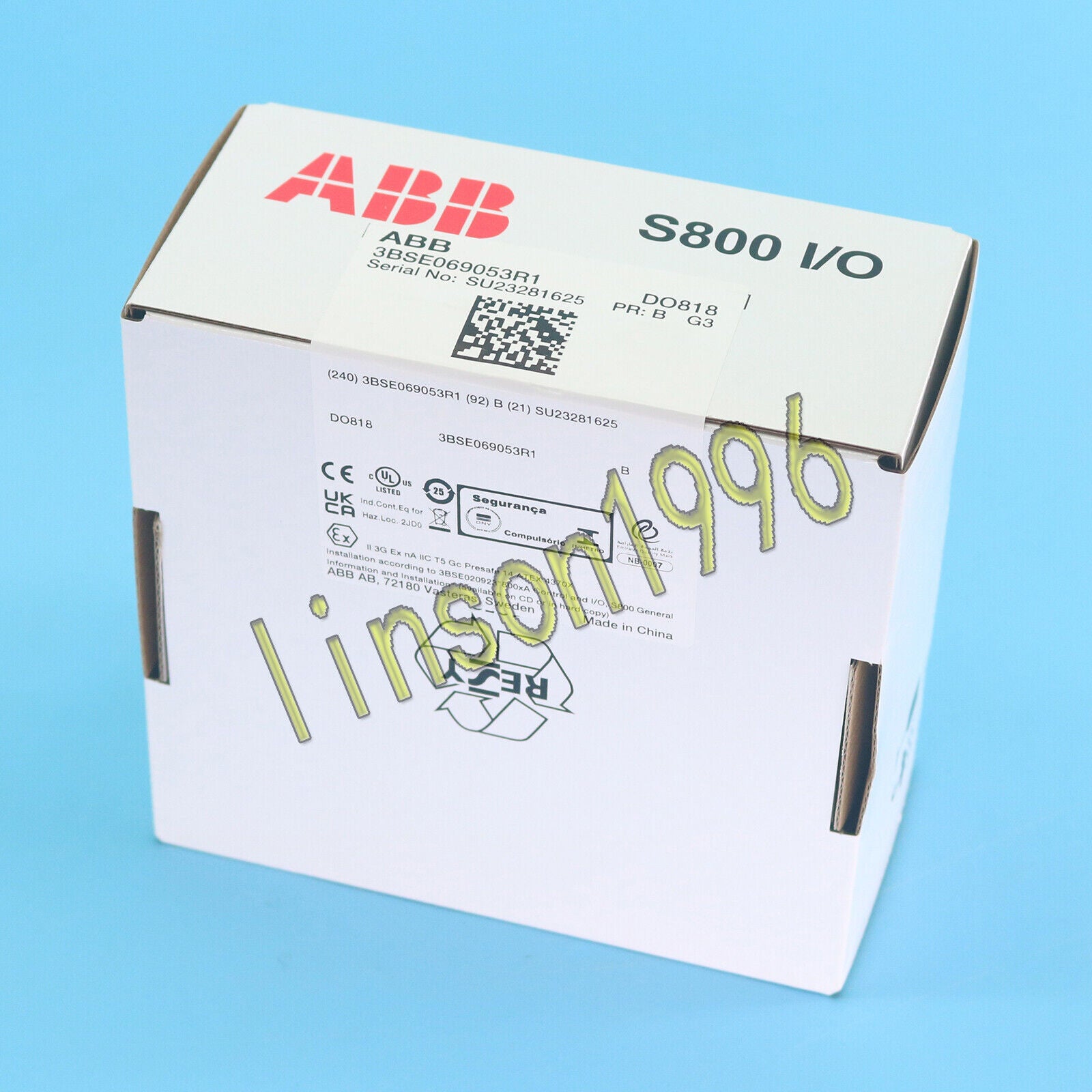 A bb module DO818 3BSE069053R1 ONE Year - ABB