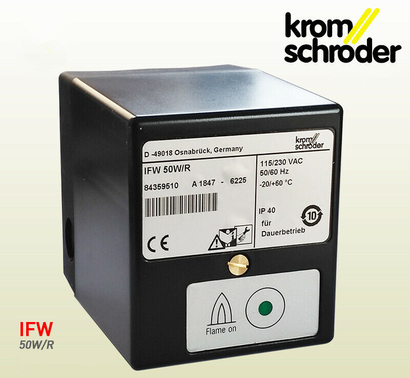 new KROM flame monitor IFW15-T IFW50W/R fire detection signal switch