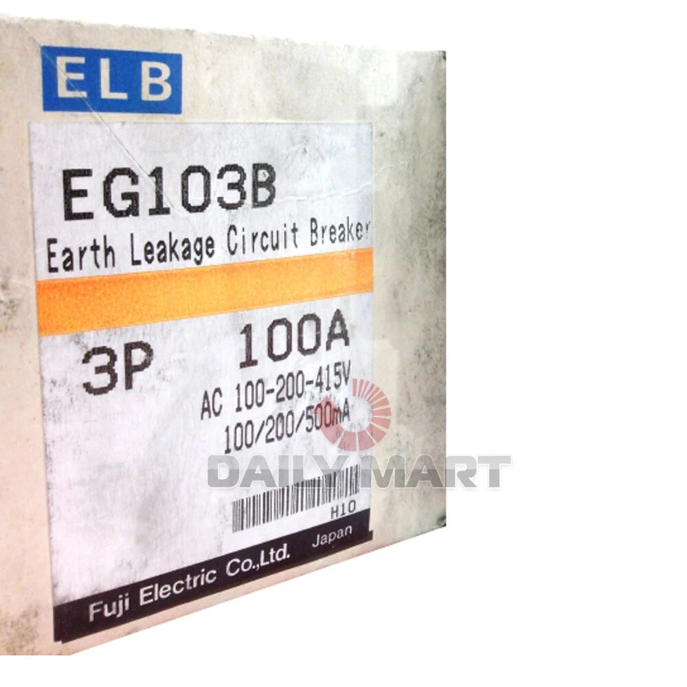 & Tested FUJI EG103B 30A 50A 60A 75A 100A Auto-Breaker
