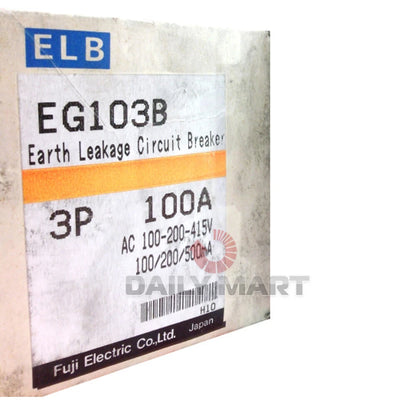 & Tested FUJI EG103B 30A 50A 60A 75A 100A Auto-Breaker