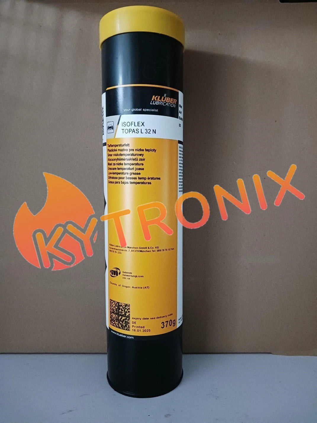 KLUBER Lubrication ISOFLEX TOPAS L 32 N Grease 370g (13 OZ) L32N