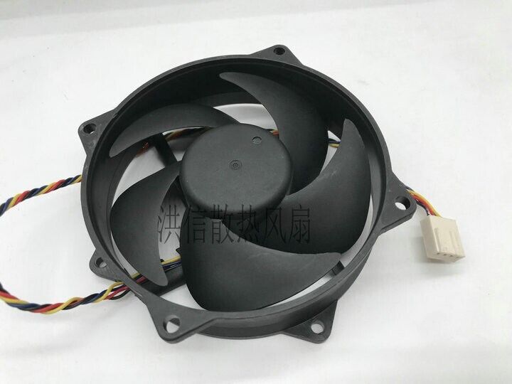 new 1 PCS COOLER MASTER Fan FA09025H12LPB DC 12V 0.36A 9.2CM round frame 4-wire fan - COILER MASTER