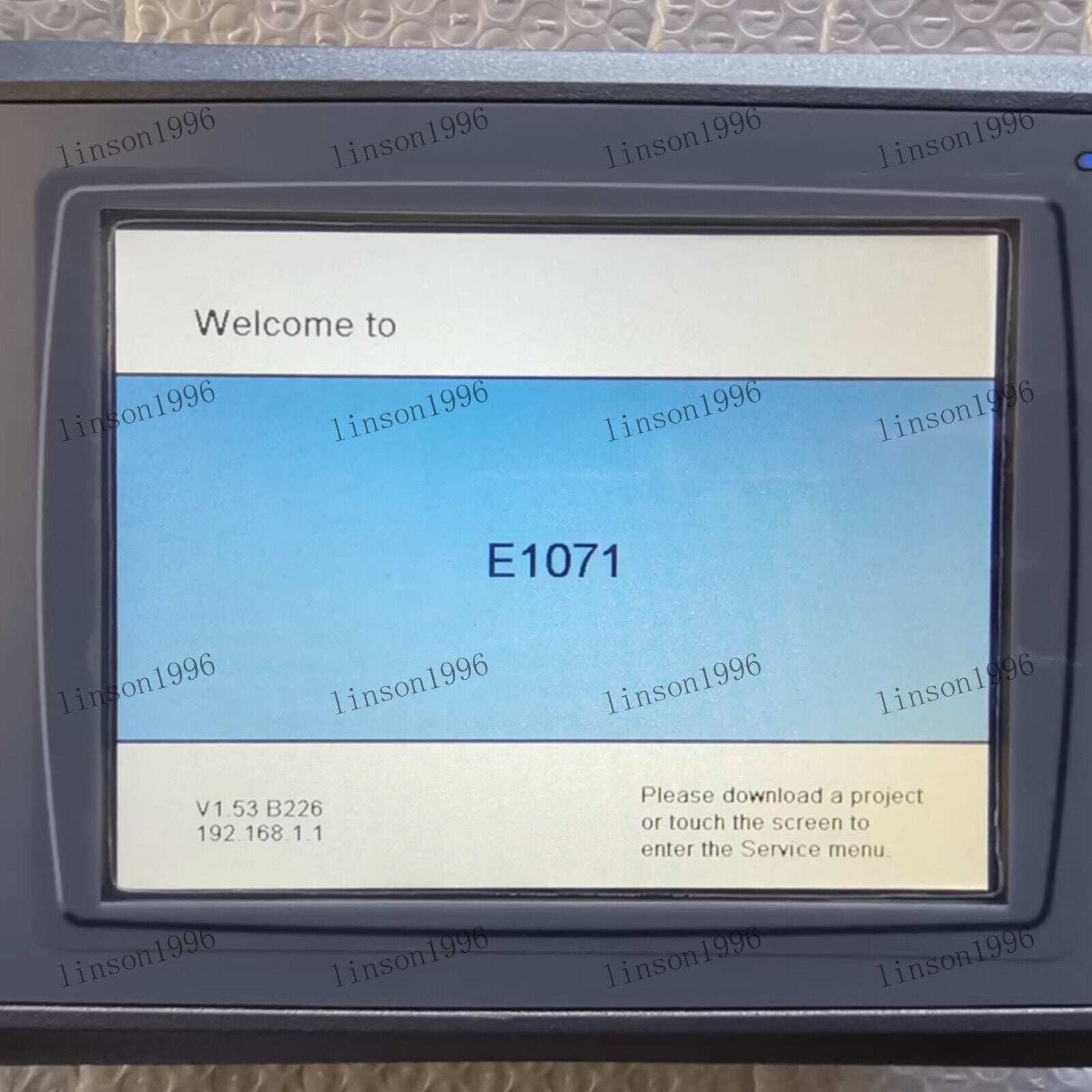 Used Beijer E1071 06015B HMI Operator Panel - BEIJER