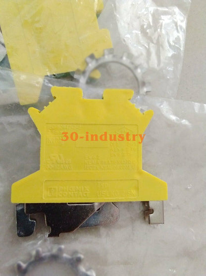 10 Pcs Phoenix Contact Ground Terminal USLKG 2.5N - Durable & Reliable - PHOENIX CONTACT