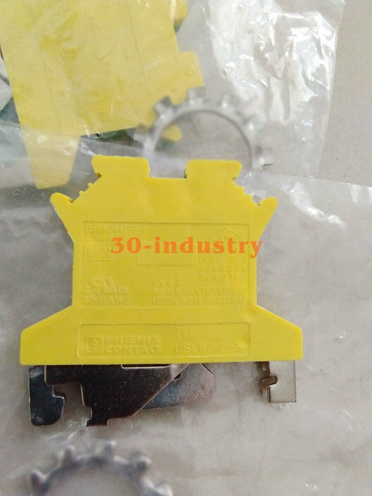 10 Pcs Phoenix Contact Ground Terminal USLKG 2.5N - Durable & Reliable - PHOENIX CONTACT