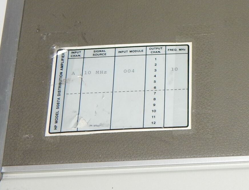 used HP 5087A Distribution Amplifier - HP