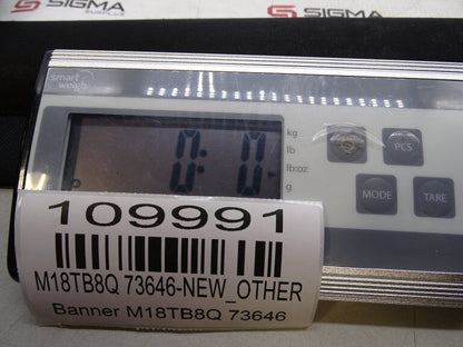 BANNER ENGINEERING *M18TB8Q* SENSOR - High-Precision Industrial Sensor for Temperature, Pressure, and More - BANNER ENGINEERING