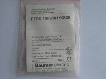 1 Piece Baumer FZDK10P3101/KS35 Product - BAUMER