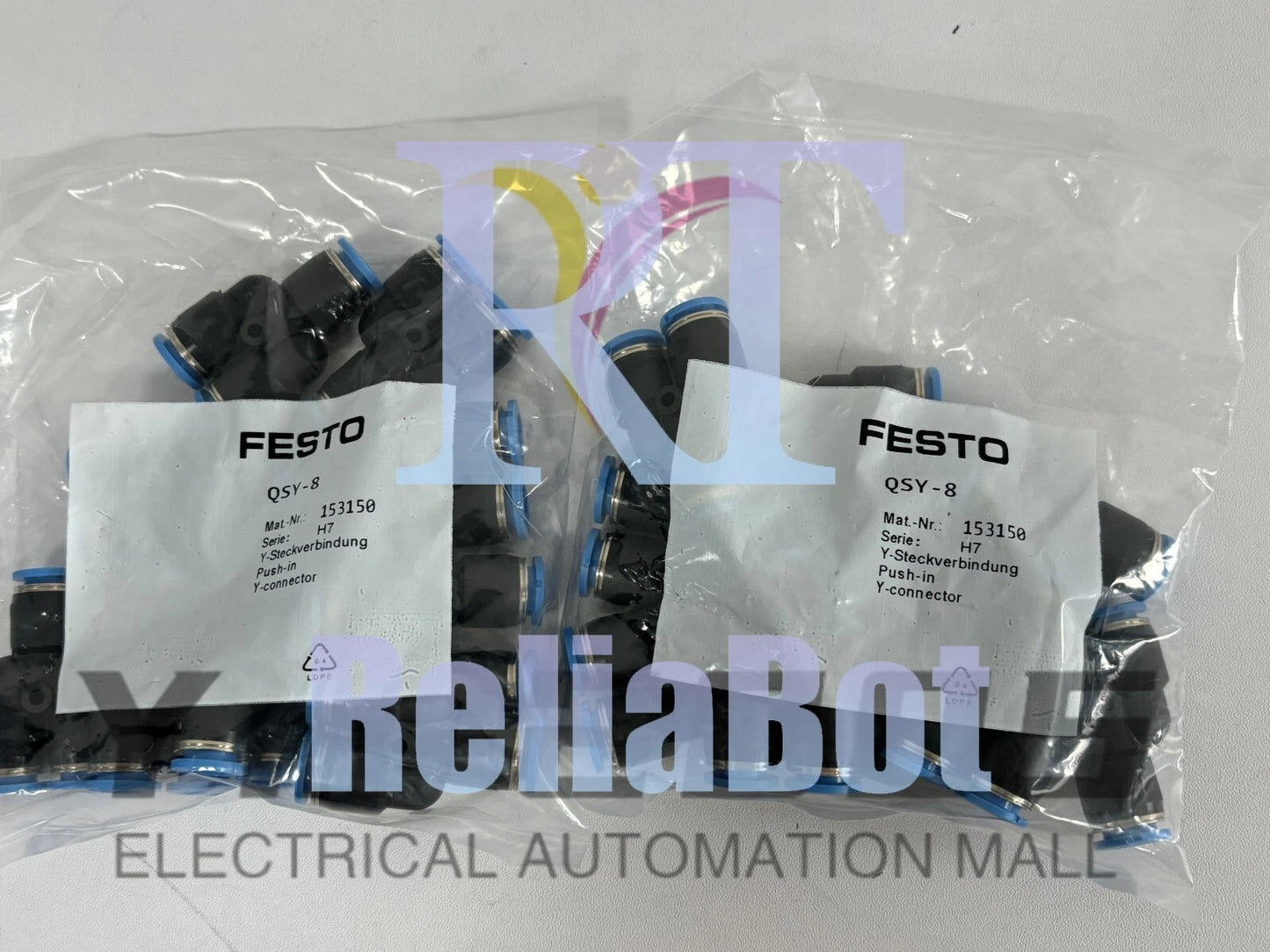 10pcs Festo gas fittings QSY-8 153150