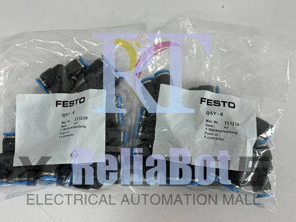 10pcs Festo gas fittings QSY-8 153150
