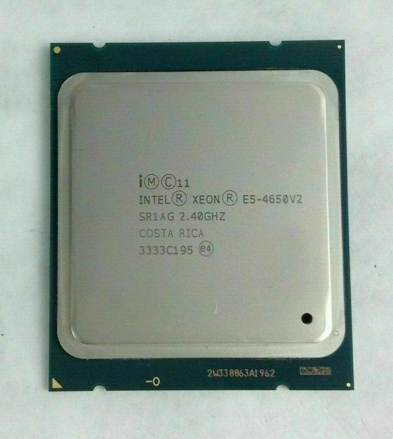 used Intel Xeon E5-4650 v2 2.40GHz 10 Core SR1AG 20 threads LGA2011 CPU Processor