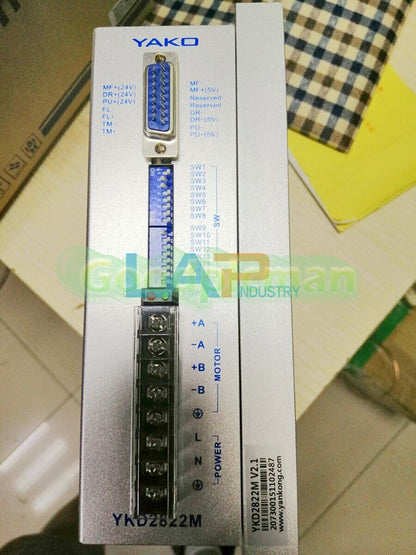1Pcs For YAKO Stepper motor drive YKD2822M 110-220Vac